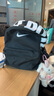 耐克NIKE大童雙肩包書(shū)包BRASILIA JDI休閑包DR6091-010黑色小碼 曬單實(shí)拍圖
