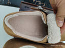 駱駝（CAMEL）松包2代全包勃肯鞋舒適深口鞋 L25W700108 駝色(全包絨里) 38 曬單實(shí)拍圖