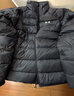 安德瑪（UNDERARMOUR）秋冬Core男子輕質(zhì)運動(dòng)休閑短款鴨絨羽絨服6010876 黑色001 XL 曬單實(shí)拍圖