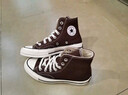 匡威（Converse）官方1970S運動(dòng)高幫帆布鞋巴恩風(fēng)摩卡棕咖啡色A08137C A08137C 42 曬單實(shí)拍圖