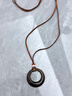 DAISY DREAM美拉德圓環(huán)吊墜項鏈女長(cháng)款復古高級感輕奢毛衣鏈2025新款秋冬配飾 美拉德圓環(huán)毛衣鏈 曬單實(shí)拍圖