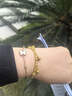 杜蔻【吉娜同款】蝴蝶手鏈輕奢手鏈女款生日禮物送女友老婆閨蜜紀念日 【雙面寶石】柔光白貝母 曬單實(shí)拍圖