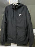 耐克（NIKE）Sportswear風(fēng)行者連帽梭織防風(fēng)衣運動(dòng)夾克男款黑色 XXL 曬單實(shí)拍圖