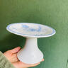 佳億廚連高腳蛋糕盤(pán)精致點(diǎn)心水果托盤(pán)浮雕甜品干果碟子輕奢陶瓷擺件展示臺 6英寸藍染金玉高腳盤(pán) 曬單實(shí)拍圖
