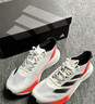 adidas ADIZERO BOSTON 12超輕緩震回彈馬拉松玻纖柱跑鞋阿迪達斯 象牙白/黑色/橙紅   42 曬單實(shí)拍圖