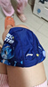 李寧（LI-NING）兒童泳帽男女童柔軟舒適可愛(ài)游泳帽卡通印花布帽6161航海藍 曬單實(shí)拍圖