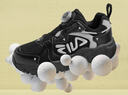FILA斐樂(lè )兒童跑步鞋2025年秋季男女童中大童旋鈕運動(dòng)鞋子貓爪 曬單實(shí)拍圖