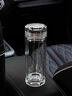 Mercede德國精工水晶雙層玻璃杯過(guò)濾泡茶杯高檔茶水分離杯男女士 論道320ML 曬單實(shí)拍圖