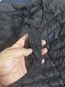 鴨鴨（YAYA）2025秋冬新款輕薄羽絨服男士?jì)饶懚炭钚蓍e百搭鴨絨保暖外套K 黑色 L 曬單實(shí)拍圖