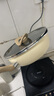特福（Tefal）平底鍋不粘鍋煎鍋家用炒菜鍋平底煎蛋鍋煎牛排鍋電磁爐燃氣灶通用 深煎鍋-米色（多功能鍋） 22cm 曬單實(shí)拍圖