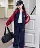 貝孩趣女童套裝2025春秋兒童中大童外套初中生女孩秋季運動(dòng)服12歲兩件套 藏青色 160 碼(建議身高145-155厘米) 曬單實(shí)拍圖