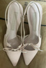 CHARLES&KEITH緞面蝴蝶結(jié)尖頭高跟涼鞋女生日禮物CK1-60361556 Light Pink淺粉色 39 曬單實拍圖
