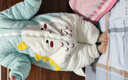 9i9嬰兒睡袋冬加厚寶寶防踢被兒童連體睡衣純棉分腿加棉90碼A197 曬單實(shí)拍圖
