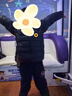361°兒童輕薄羽絨服25冬男女中大童防風(fēng)保暖外套N32341901 黑140 曬單實(shí)拍圖
