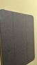 ESCASE iPad10保護殼套蘋(píng)果第十代平板10.9英寸智能休眠殼支架智能休眠喚醒防摔防指紋ES-18混紡布藝爵士黑 曬單實(shí)拍圖