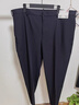 優(yōu)衣庫男裝彈力九分褲/商務(wù)通勤西褲褲子25秋冬新款479349 69 藏青色 L /175/88A 曬單實(shí)拍圖