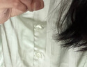 靜韻【涼感型】超柔軟冰絲肌理睡衣女款夏季情侶條紋家居服套裝男 曬單實(shí)拍圖