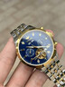 勞力士王子原裝進(jìn)口陀飛輪機械表商務(wù)多功能防水金表瑞士十大名牌男士手表 R3235間金藍面-官方標配 原裝進(jìn)口 10mm 厚度 曬單實(shí)拍圖