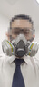 3M防毒面具防甲醛防護有機氣體等多種氣體（6200+6006 七件套） 曬單實(shí)拍圖