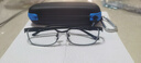 精工（SEIKO）日本進(jìn)口純鈦運動(dòng)眼鏡男商務(wù)架近視跑步眼鏡框可配度數HZ-3601 HZ3603 C169槍灰色 曬單實(shí)拍圖