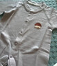 婧麒（JOYNCLEON）新生嬰兒衣服夏季連體衣純棉爬服哈衣寶寶春秋居家衣服四季童裝 小房子蒼綠 66cm 【3-6個(gè)月，體重6.8-8.9kg】 曬單實(shí)拍圖