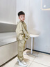 G.DUCKKIDS小黃鴨兒童裝男童春裝套裝2025新款春秋款男孩衛衣運動(dòng)大童酷帥氣 卡其 160 cm 曬單實(shí)拍圖