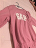 GAP女裝LOGO碳素軟磨抓絨衛(wèi)衣寬松運(yùn)動(dòng)上衣634638 粉色 175/92A(XL) 亞洲尺碼 曬單實(shí)拍圖