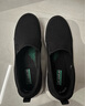 斯凱奇（Skechers）健步鞋 減震一腳蹬男士GOWALK系列輕便休閑運動(dòng)鞋 黑色/BLK 42.5 曬單實(shí)拍圖