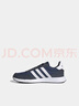 adidas RUN 60s 2.0復古休閑舒適跑步鞋男女阿迪達斯官方輕運動(dòng)   牛仔藍/白   45 曬單實(shí)拍圖