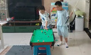 活石兒童臺球桌玩具迷你小型家用折疊式桌球6-10歲男孩生日六一節禮物 85CM矮腳款【桌面免安裝】 3-7-8-11-14歲大號桌球臺 曬單實(shí)拍圖