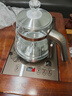 容聲（RONGSHENG）全自動(dòng)上水電熱水壺泡茶專(zhuān)用茶臺燒水壺燒水煮茶控溫一體機功夫茶具套裝316不銹鋼電熱水壺燒水器 0.8L 316鋼|高低水位感應(37*20咖 曬單實(shí)拍圖