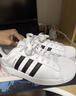 阿迪達斯adidas三葉草貝殼頭SUPERSTARII男女休閑鞋 IH8659 42碼 曬單實(shí)拍圖