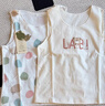 拉比兒童背心男女童寶寶背心四季2025純棉打底內衣護肚2件裝春季夏季 瑜伽小熊 2件裝（四季款） 120 碼 曬單實(shí)拍圖