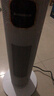 志高（CHIGO）暖風(fēng)機取暖器家用石墨烯電暖器立式浴室暖風(fēng)扇電暖氣大面積節能搖頭速熱臥室客廳烤火爐 機械款【加大加寬+三檔調溫】 曬單實(shí)拍圖