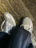亞瑟士ASICS網(wǎng)面跑鞋百搭男鞋緩震運動鞋透氣跑步鞋 GEL-CONTEND 4 白色/銀色 42.5 曬單實拍圖
