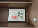【京東物流】電表箱裝飾畫(huà)免打孔現代簡(jiǎn)約客廳餐廳掛畫(huà)開(kāi)關(guān)盒遮擋 喜樂(lè )平安 40*30遮擋30*20 上掀款-無(wú)液壓桿 曬單實(shí)拍圖
