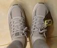 斯凱奇（Skechers）暮光鞋丨運(yùn)動跑鞋男女款高回彈輕質(zhì)吸震綁帶休閑鞋跑步鞋 女款-白色/灰褐色/WTP 37 曬單實(shí)拍圖