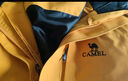 駱駝（CAMEL）戶外沖鋒衣 三合一加絨加厚防水情侶款外套登山服裝 A9W214119-1 曬單實拍圖