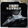 奇妙（keeppley）殲-10C積木玩具戰斗飛機殲擊機軍事模型戰斗機男孩生日禮物 曬單實(shí)拍圖