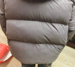 坦博爾達人推薦美拉德鵝絨短款羽絨服女小個(gè)子保暖加厚穿搭外套TW236362 大象棕 M (165) 曬單實(shí)拍圖