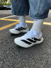 阿迪達斯（adidas）Adizero Evo SL黑白 超輕穩定透氣緩震 女款馬拉松運動(dòng)跑步鞋 JH6208 37 曬單實(shí)拍圖