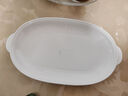 利尼恩陶瓷魚(yú)盤(pán)雙耳純色釉下彩大魚(yú)盤(pán)2-3斤魚(yú)13英寸橢圓形盤(pán)1只 曬單實(shí)拍圖