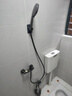 榮事達淋浴花灑套裝浴室龍頭衛浴增壓沐浴器家用花灑 瀑布槍灰 曬單實(shí)拍圖