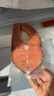 京東超市 三文魚(yú)扒 凈重908g(4-5片) 甄選中段 大西洋鮭 非銀鮭 海鮮水產(chǎn) 曬單實(shí)拍圖