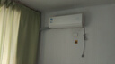美的空調 大1.5匹 酷省電 新一級能效 變頻冷暖 省電壁掛式臥室掛機 國家補貼 KFR-35GW/N8KS1-1  曬單實(shí)拍圖