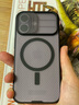 耐爾金 適用iPhone17手機(jī)殼磁吸滑蓋鏡頭保護(hù)蘋果17手機(jī)殼全包防摔輕薄防滑保護(hù)套商務(wù)簡約 黑鏡Pro 透黑 曬單實拍圖