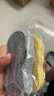 翰元嬰兒洗澡海綿撲寶寶搓澡幼兒童洗澡神器專(zhuān)用海綿下灰沐浴用品 【兩個(gè)裝】檸檬黃+高級灰-送掛繩 曬單實(shí)拍圖
