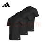 阿迪達斯Adidas短袖男女同款T恤男生親膚舒適情侶家居服運動(dòng)上衣 曬單實(shí)拍圖