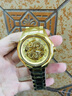 金仕盾土豪金龍表鎢鋼男士手表品牌正品十大名表全自動(dòng)機械表男防水鏤空 鋼帶間金白面-升級版-終身質(zhì)保 曬單實(shí)拍圖