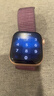 Apple/蘋(píng)果 Watch Series 10 智能手表GPS款42毫米玫瑰金色鋁金屬表殼梅子色回環(huán)式運動(dòng)表帶MX1X3CH/B 曬單實(shí)拍圖